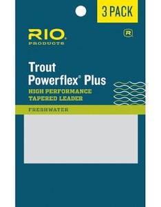 Rio Powerflex Plus Leader 3 pack in One Color